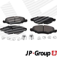 Brake pads for disc brakes