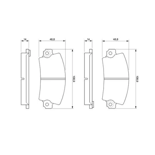 BRAKE PADS FOR DISC BRAKES - 4