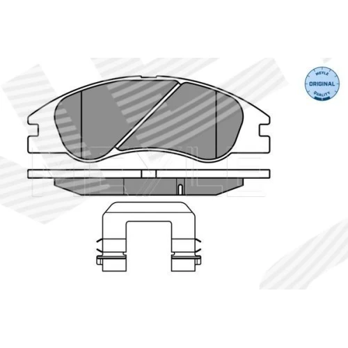 BRAKE PADS FOR DISC BRAKES - 0