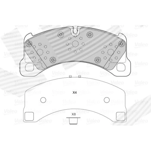 BRAKE PADS FOR DISC BRAKES - 1