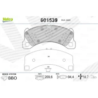 Brake pads for disc brakes