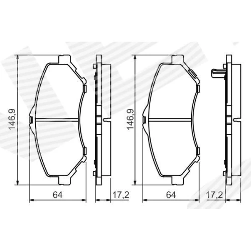 BRAKE PADS FOR DISC BRAKES - 4