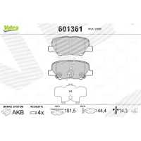 Brake pads for disc brakes