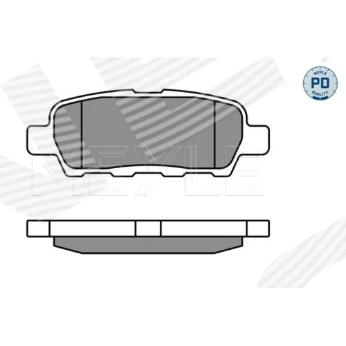 BRAKE PADS FOR DISC BRAKES - 0