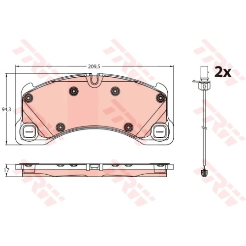 BRAKE PADS FOR DISC BRAKES - 0