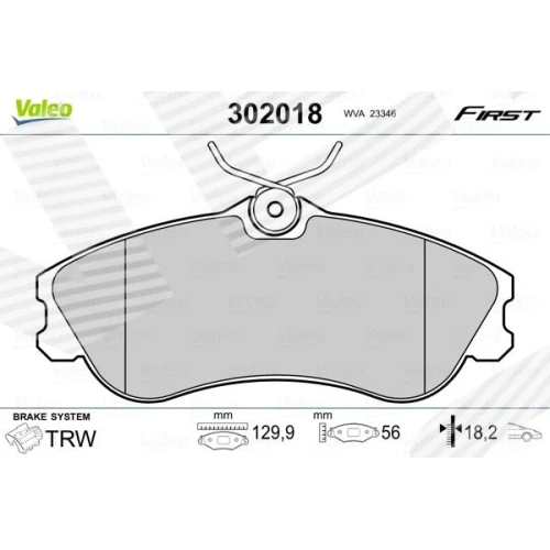 BRAKE PADS FOR DISC BRAKES - 0