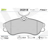 Brake pads for disc brakes