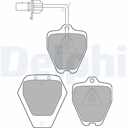 BRAKE PADS FOR DISC BRAKES - 0