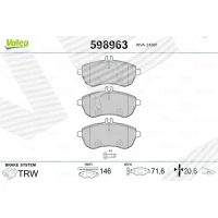 Brake pads for disc brakes