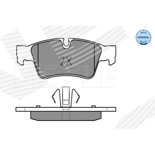 BRAKE PADS FOR DISC BRAKES - 1