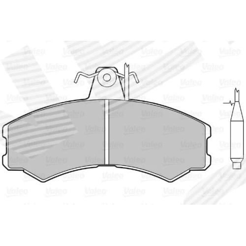 BRAKE PADS FOR DISC BRAKES - 1