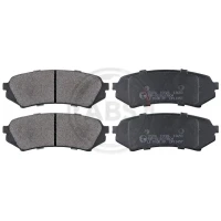 Brake pads for disc brakes