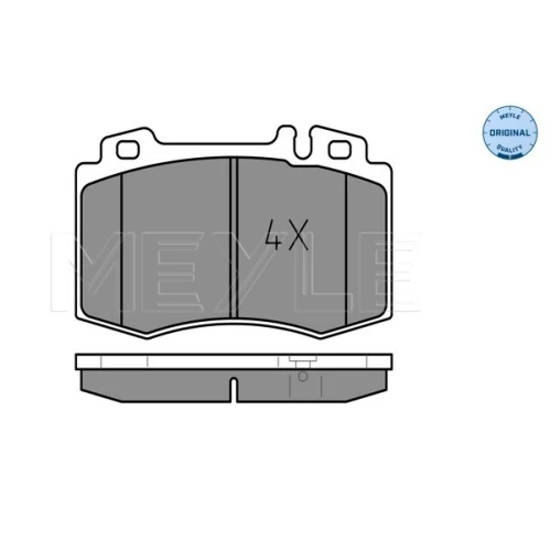 BRAKE PADS FOR DISC BRAKES - 1