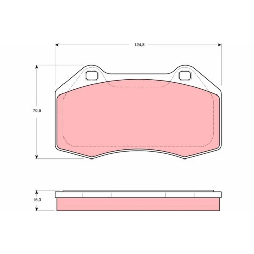 BRAKE PADS FOR DISC BRAKES - 0