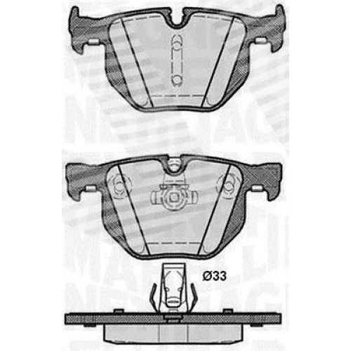 BRAKE PADS FOR DISC BRAKES - 0