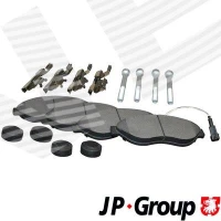 Brake pads for disc brakes