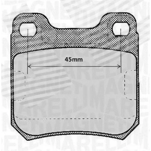 BRAKE PADS FOR DISC BRAKES - 0