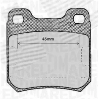 Brake pads for disc brakes