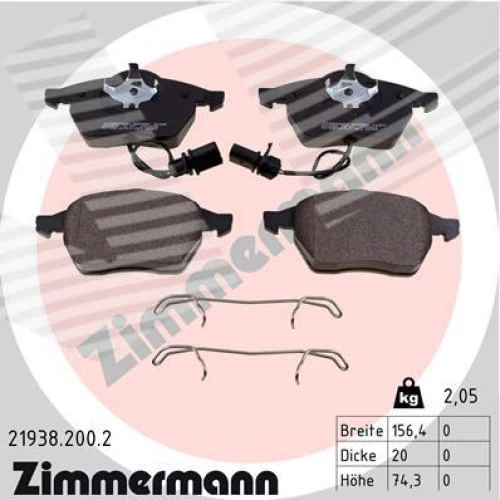 BRAKE PADS FOR DISC BRAKES - 0