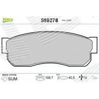 Brake pads for disc brakes