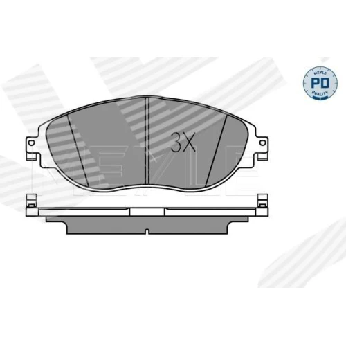 BRAKE PADS FOR DISC BRAKES - 1