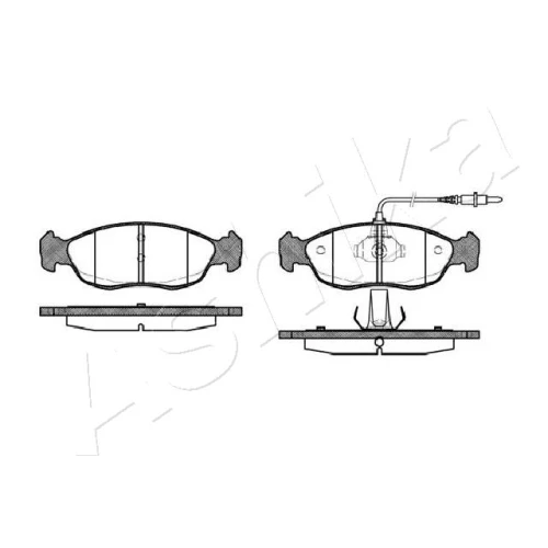 BRAKE PADS FOR DISC BRAKES - 1