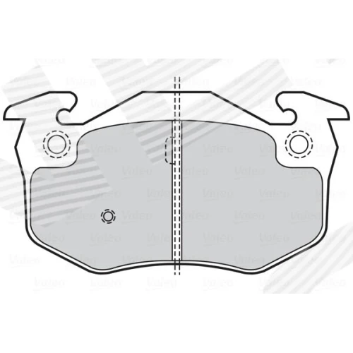 BRAKE PADS FOR DISC BRAKES - 1