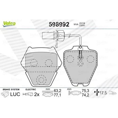 BRAKE PADS FOR DISC BRAKES - 0