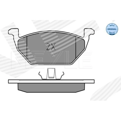 BRAKE PADS FOR DISC BRAKES - 1