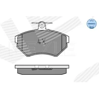 Brake pads for disc brakes