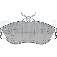 Brake pads for disc brakes