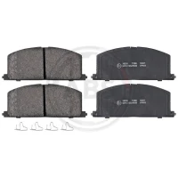 Brake pads for disc brakes