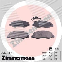 Brake pads for disc brakes