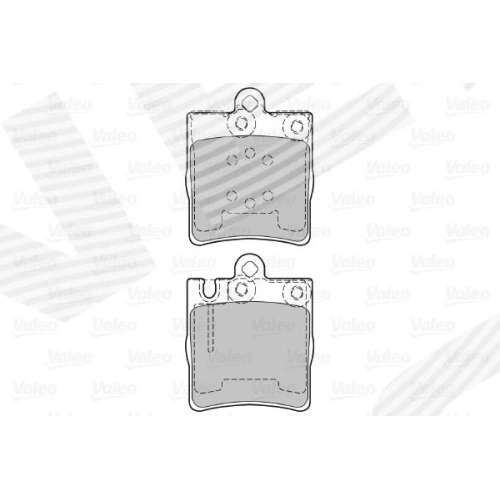 BRAKE PADS FOR DISC BRAKES - 1