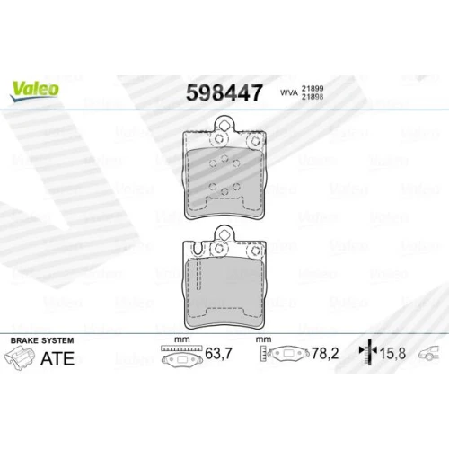 BRAKE PADS FOR DISC BRAKES - 0