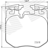 Brake pads for disc brakes