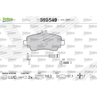 Brake pads for disc brakes