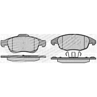 Brake pads for disc brakes