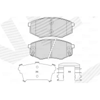 Brake pads for disc brakes