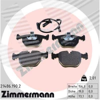 Brake pads for disc brakes