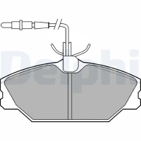 Brake pads for disc brakes