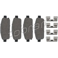 Brake pads for disc brakes