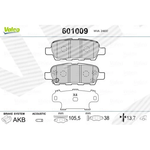 BRAKE PADS FOR DISC BRAKES - 0