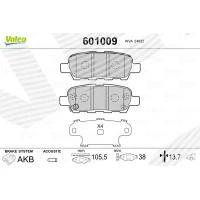 Brake pads for disc brakes