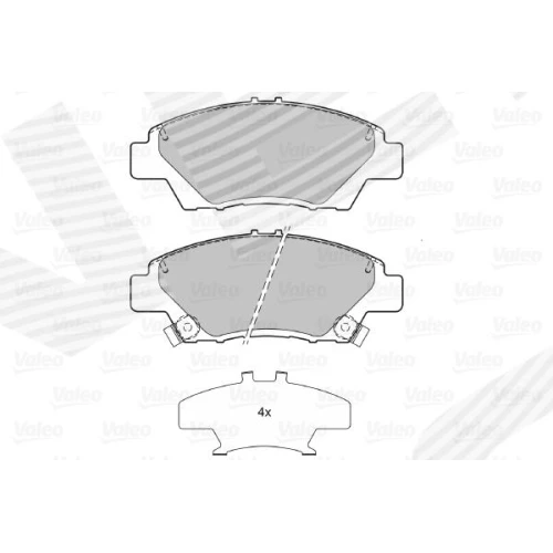 BRAKE PADS FOR DISC BRAKES - 1