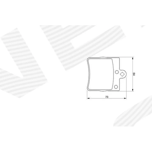 BRAKE PADS FOR DISC BRAKES - 0