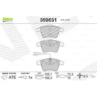 Brake pads for disc brakes