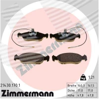 Brake pads for disc brakes