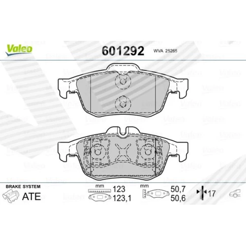 BRAKE PADS FOR DISC BRAKES - 0