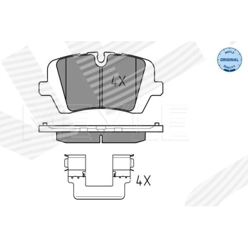 BRAKE PADS FOR DISC BRAKES - 0